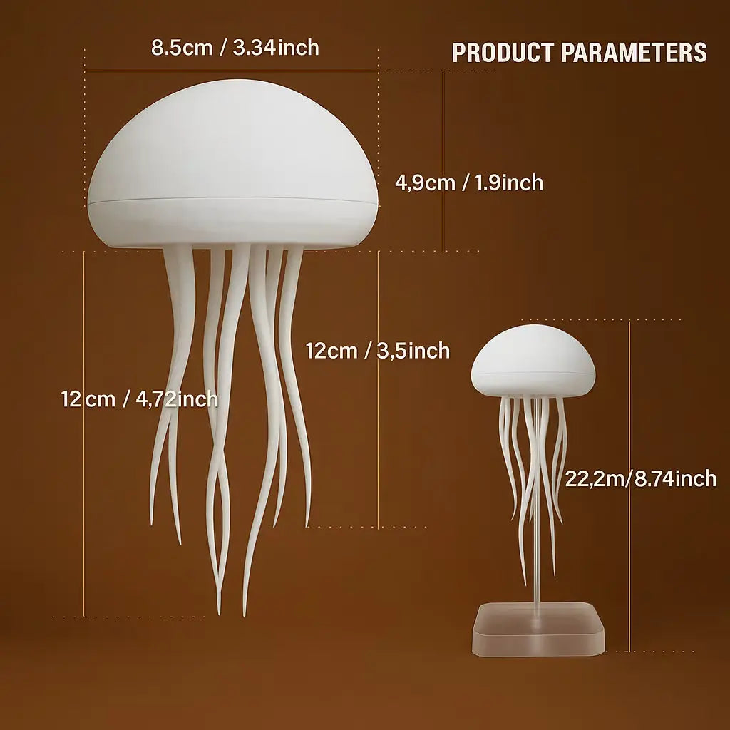 AuraBloom Jellyfish Lamp
