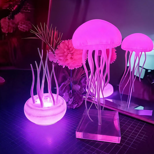 AuraBloom Jellyfish Lamp